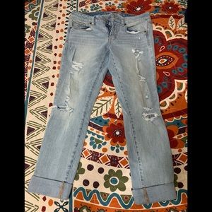 American Eagle crop skinny jeans